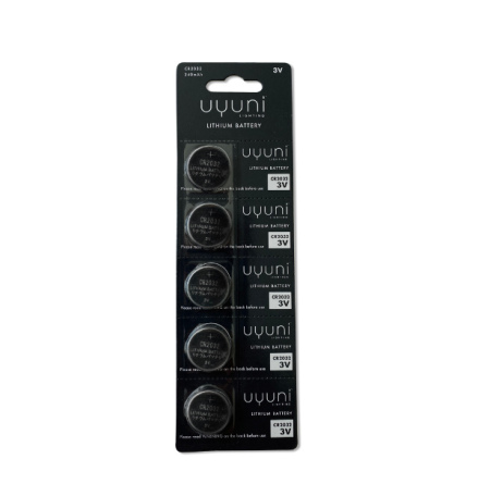 UYUNI CR2032 Batteri 5-p , 3V, 240mAh