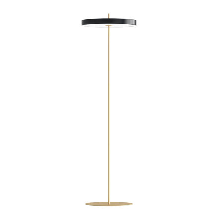 Asteria Golvlampa, Svart  43 x 150,7 cm