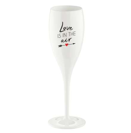 Champagneglas 100ml 6-pack LOVE IS IN THE AIR