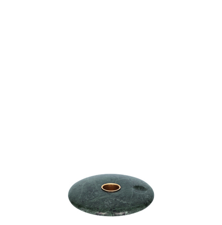 Chamber Ljusstake Marmor 11,6x2 cm Grön