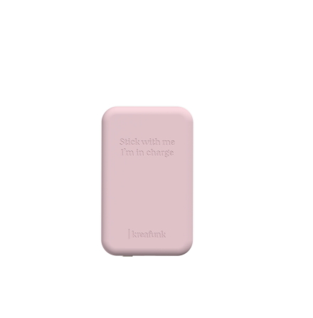toCHARGE Qi Powerbank Dusty Rose