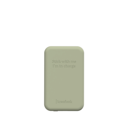 toCHARGE Qi Powerbank Dusty Olive
