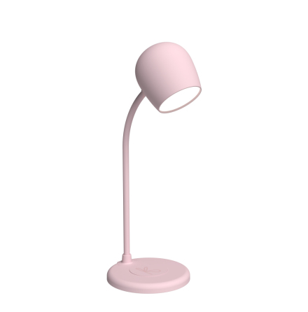 Ellie LED-lampa/Högtalare/Qi Dusty Rose