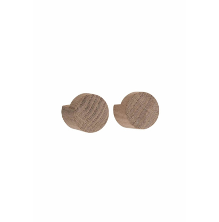 Wood Knot Knopp/Krok Small 2,8 cm Natur 2-pack