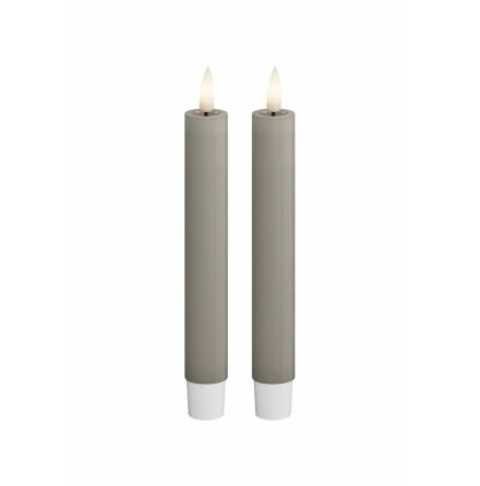 LED Kronljus 2,2x15 cm Sand 2-pack