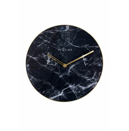 Marble Vggklocka 40 cm Svart