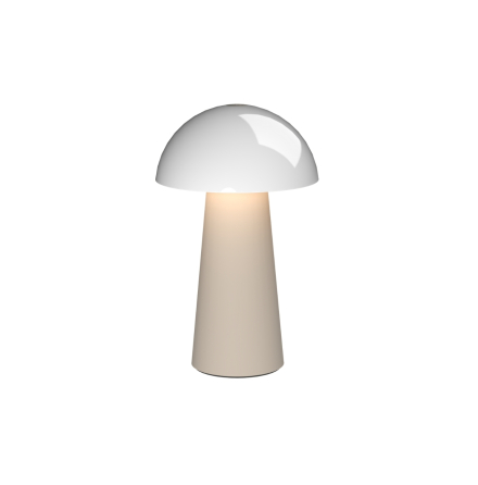 Bello Portabel LED-lampa Ivory Sand