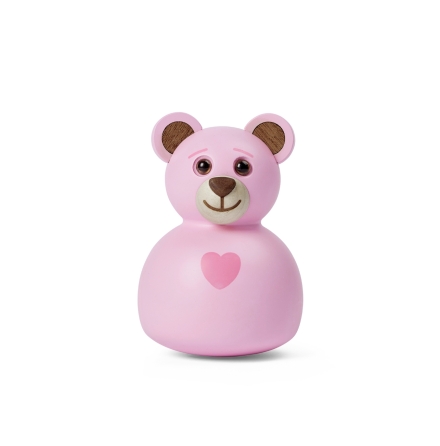 Rosy Teddybjörn Trädekoration 9 cm Rosa