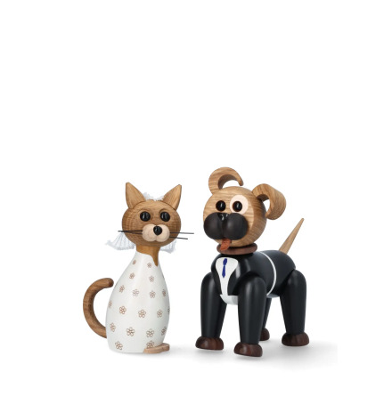 Happy & Lucky Br�llopspar 12,5 cm Bok