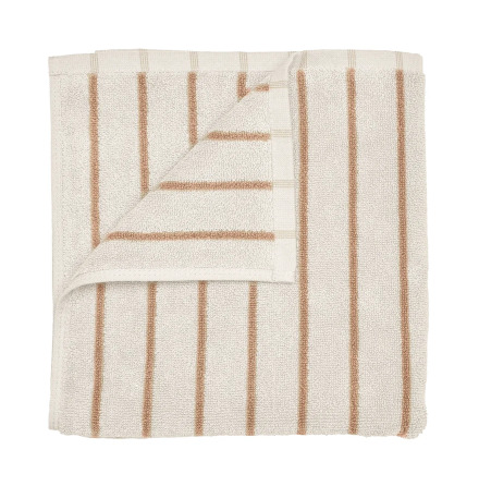 ARTO Bath Towel 70x140 cm Moonbeam/Amber Brown