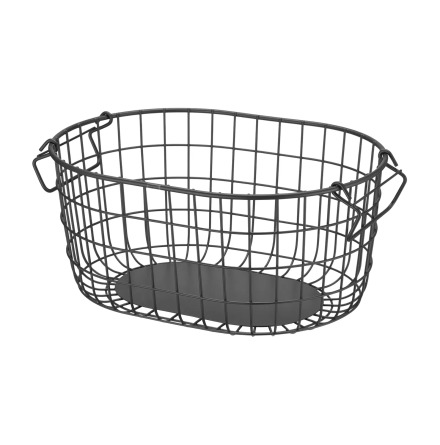 KAGO Storage Basket  17 x 37 x 27 cm Anthracite