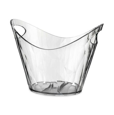 CLUB BUCKET Superglas Cooler 6l crystal clear