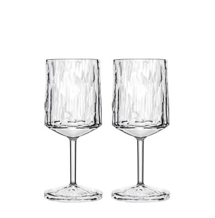 Club No. 21 Vinglas Plast 250 ml Crystal Clear 2-pack