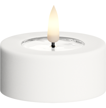 V�rmeljus Metall Utomhus Vit �9 cm