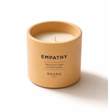 WELL-BEING SCENTED CERAMIC GLASS EMPATHY SUNFLOWER & BASIL SUNFLOWER & BASIL