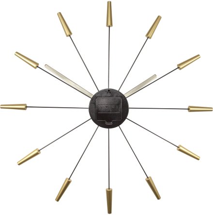 Vggklocka- Plug Inn 58 Guld