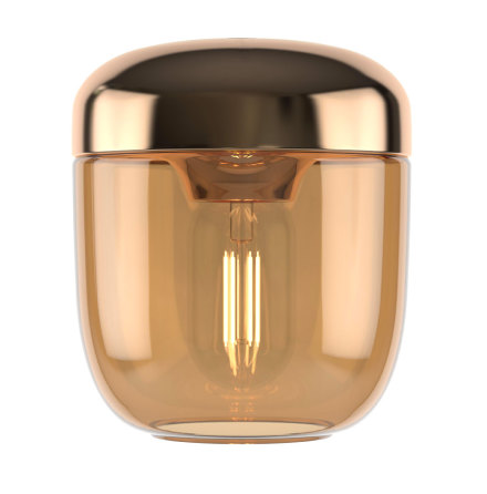 Acorn amber brass  14 x 16 cm